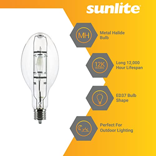 Sunlite 03663 MH400/U/MOG M59 Metal Halide Lamp, 400 Watts, Mogul Base