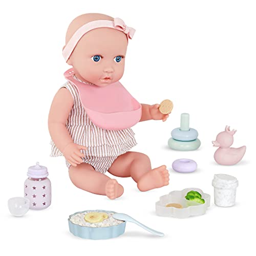 babi by Battat Care & Feeding Set (20 Pieces) 14inch Baby Doll