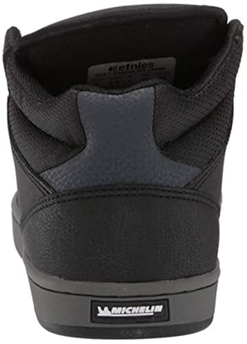 Etnies Men's Marana MID Crank Skate Shoe, Black/Grey, Medium US