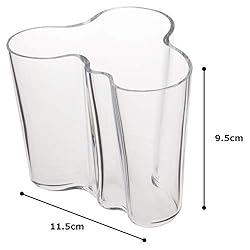 Iittala Alvar Aalto 95mm Clear Vase