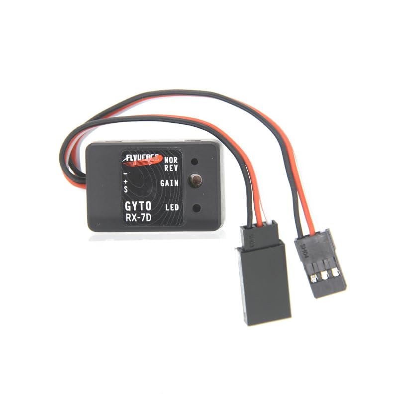 Photo 1 of 1Pcs Mini Gyro Stabilizer for RC Car & Boat, 4.8-7.4V Gyroscope Stability Control Drift Module, Compatible with 1/10 1/12 Crawler, RX-7D, Digital/Analog Servo