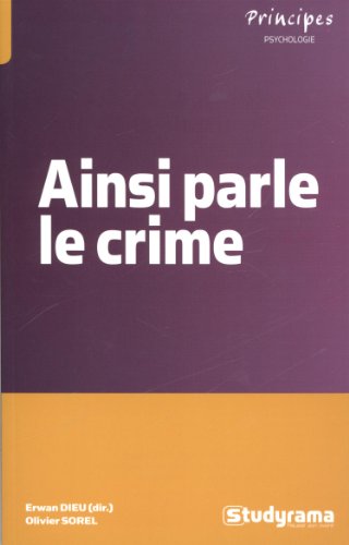 Ainsi parle le crime