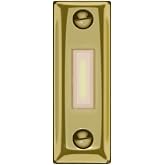WESUA Metal Doorbell Button With LED lighted Push Switch (gold)