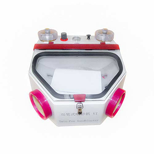 BONEW Double-Pen Fine Sand Blasting Machine Dental Lab Sandblaster