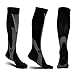 Compression Socks for Men & Women, BEST Graduated Athletic Fit for Running, Nurses, Shin Splints, Flight Travel, Maternity Pregnancy. Boost Stamina, Circulation, Recovery - Includes FREE Gift!