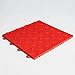 BlockTile B1US4927 Garage Flooring Interlocking Tiles Diamond Top Pack,  Orange, 27-Pack