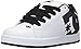 DC Men's Court Graffik SE Skate Shoe,White/Charcoal,9 D US
