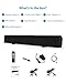 Sound Bars for TV Meidong Bluetooth Soundbar Wired and Wireless Bluetooth Surround Sound for TV Sounds Bar Includes Optical Cable, RCA Cable and Remote Control (29.9 in, Black)thumb 4