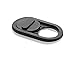 Soomz Webcam Cover Slide, Ultra-Thin for Laptop, PC, MacBook, iPhone, iMac, iPad, Smartphone, Protect Your Privacy & Security, Sliding Cover - Black - Good Grip & Strong Adhesiveness - Premium Quality