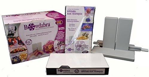 THE ORIGINAL BOWDABRA kit! KIT INCLUDES 30 MIN PROJECT &amp; INSTRUCTIONAL VHS TAPE, 18 PG STEP BY STEP BOOK &amp; BOWDABRA BOW WIRE! by Bowdabra