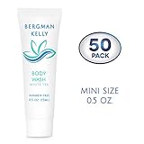 BERGMAN KELLY Body Wash Travel Amenities Hotel Toiletries In Bulk Guest Size Bottles (Short Stay 0.5 Fl Oz, 50 Pack)