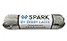 Silver 72 Inch SPARK Skate Lace - Derby Laces for Roller Derby, Hockey and Ice Skates, and Boots