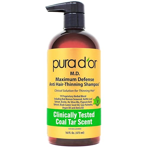 Pura d'or PURA D'or M.d. Maximum Defense Shampoo