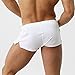 Men's Underwear Boxer Trunks Sexy Low Rise Cut Fashion Sports Style(M, Green)