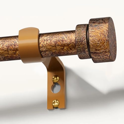 Lootkell Retro Gold Curtain Rods