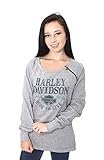 Harley-Davidson Womens Radicals Manifesto B&S Pullover Grey Sweatshirt