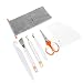 Craft Weeding Tools Set - Craft Weeding Tools with Flannelette Bag for Vinyl by SWISSELITE (9 PCS) primary