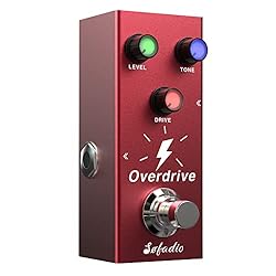 Sofadio Overdrive Guitar Pedal, True Bypass DC 9V
