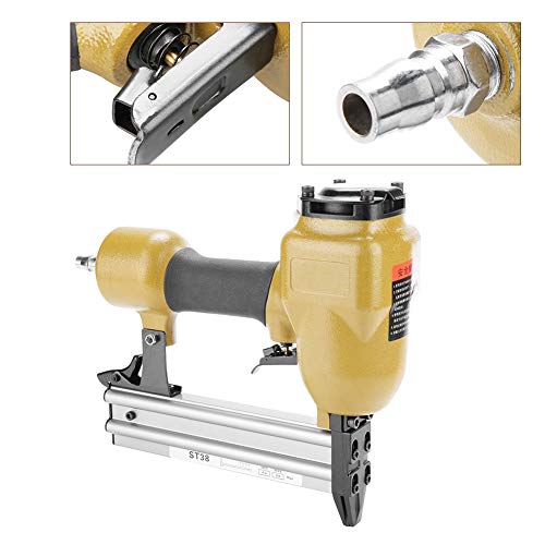 Asixx ST38 Air Nailer Stapler, Air Nail Gun High-Strength Screws Pneumatic Nail Air Tool Kit