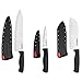 Farberware 6-Piece Knife Set with EdgeKeeper Self-Sharpening Sleeves