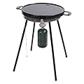 Bayou Classic 18 Inches Outdoor Portable Propane Griddle For Camping, Tailgating, Or BBQ Outdoors. Gas Powered Flat Steel Plate Cooktop For Burgers To Pancakes and More.
