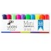Yoobi Mini Highlighter Set - Set of 10 Cute, Bright Chisel Tip Liquid Highlighters - Red, Pink, Green, Purple, Yellow, and More, Non-Toxic Colored School Supplies Highlighters Set with Case - 10 Pack