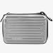 Lacdo Anti-Shock Aluminium Protective Carrying Case for 2.5-Inch Portable Hard Disk Drive - Silver