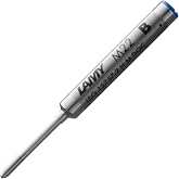 LAMY M22 Ballpoint Pen Compact Refill Made of Metal - Original Replacement Refill for Lamy Ballpoint Pen Models pico &amp; Scribble - Indelible - Broad line Width in Blue Ink