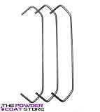 Powder Coating Metal V Hooks - .120 x 6 inch (50)
