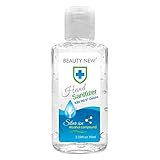 Naturals Advanced Hand Sanitizer Gel, with Skin Conditioners and Essential Oils, Active Silver Ion Alcohol 70ml