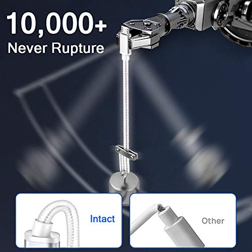 Micro USB Cable 10ft 3 Pack Android Charger Cable Extra Long Nylon Braided Charging Cord High Speed Durable Fast Charging for Samsung Galaxy S7 Edge S6 S5 Android Phone