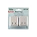 Uninex PS26 2-Prong Outlet Power On/Off Switch, ETL, 2-Pack