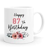 joey Happy 87th Birthday Mug,11 Ounces, 87th