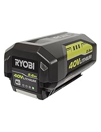 Ryobi OP40261 Batería de iones de litio de 40 V 2,6 Ah con medidor de combustible (reacondicionado certificado)