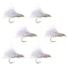 The Fly Fishing Place CDC Blue Winged Olive Emerger BWO Trout Dry Fly Fishing Flies - Set of 6 Flies Size 16