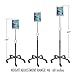 Gooseneck Floor Stand - CTA Heavy-Duty, Secure and Height-Adjustable Gooseneck Floor Stand for iPad 7th/ 8th/ 9th Gen 10.2