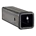 CURT 49510 2-1/2-Inch x 10-Inch Weld-On Raw Steel Trailer Hitch Receiver Tube, Black