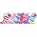 TeeHee Women's Easter Day Fashion No Show Socks 6 Pair Pack (Easter Bunny and Eggs)