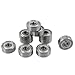 uxcell 624ZZ 4mm x 13mm x 5mm Single Row Shielded Deep Groove Ball Bearing 10 Pcs