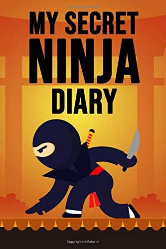 My Secret Ninja Diary: Novelty Composition Notebook / Journal For Coloring And Writing (Lined, 6" x 9")