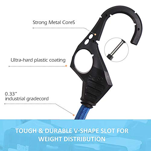 XSTRAP STANDARD Heavy Duty Bungee Cords 10PK 32Inch Bungee Cords with