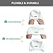 Aegend Solid Silicone Swim Cap, Comfortable Fit Swim Caps Swimming Cap for Men Women Adults Youths, 3D Ergonomic Design, White