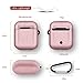 Metal Airpods Case 2019 Newest Full Protective Skin Cover Accessories Kits Compatible Airpods Charging Case Ultra Lightweight Dustproof Scratchproof Case-Rose Goldthumb 4