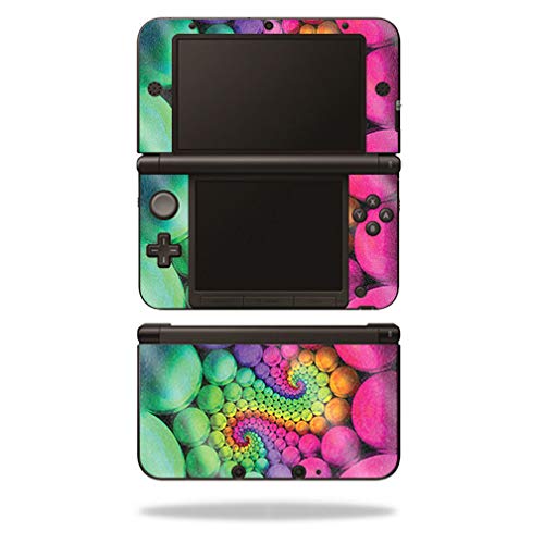 MightySkins Glossy Glitter Skin for Nintendo 3DS XL Original (2012-2014) - Hall…