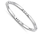 Thin Stackable Clear CZ Cute Thumb Ring New .925 Sterling Silver Band Sizes 4-10