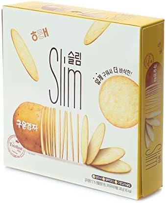 Haitai Honey Butter Chip New Korea Potato Snack (Slim - Roast Potato (240 g) x 5)