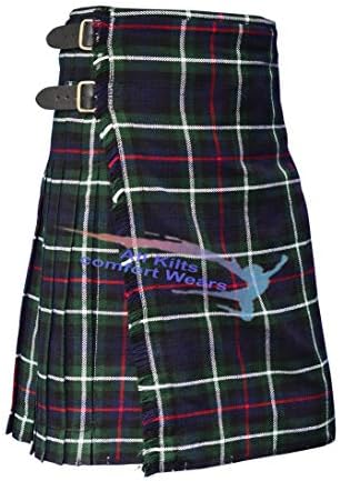 Scottish Mackenzie 8 Yard & 16 Oz Traditional Kilts - Tartan Kilts