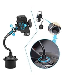 Soporte de coche para teléfono móvil ajustable con cuello de cisne para iPhone XS, Max X XR 8 8 Plus, Samsung Note 9 S10+ S9 S9+ S8 de Denir