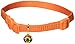Coastal Pet Products CCP7001SSO Nylon Safe Cat Adjustable Breakaway Collar with Bells, Sunset Orange