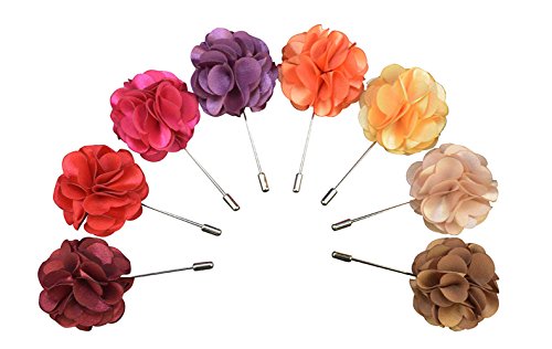Weishang men s lapel pin flower handmade boutonniere fo…